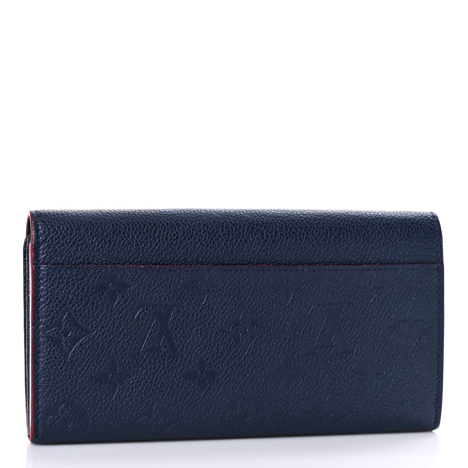 Louis Vuitton Empreinte Sarah Wallet NM Marine Rouge 3 of 10
