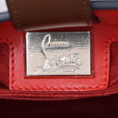 Christian Louboutin Nubuck Patch Small Eccusion Paloma Version Chatain 11 of 21