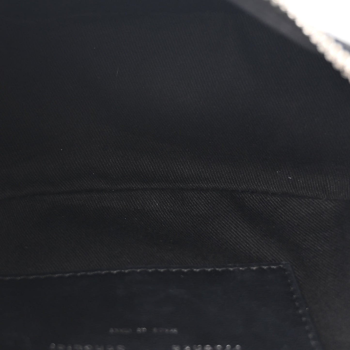 Calfskin Mini Slide Black