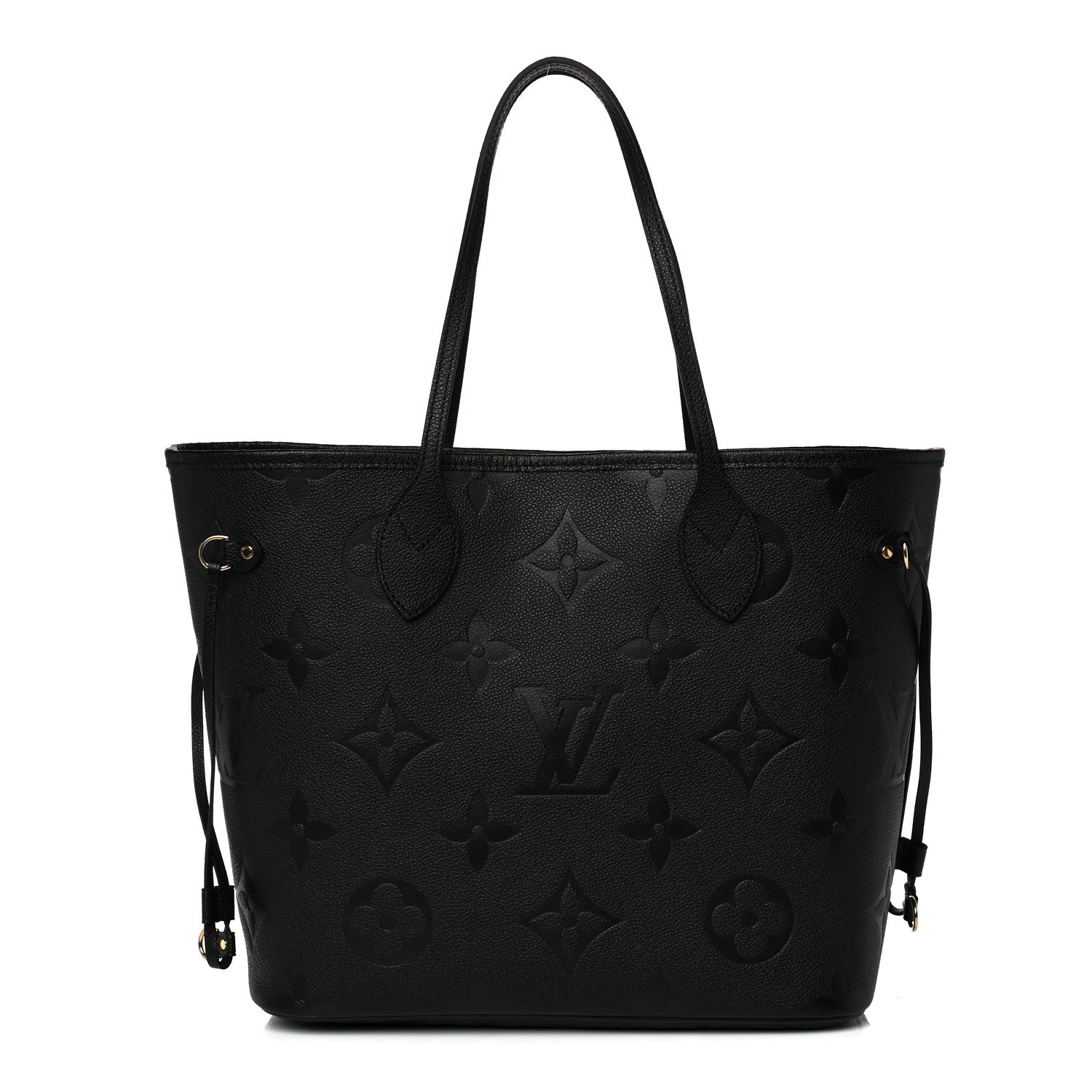 Louis Vuitton Empreinte Monogram Giant Neverfull MM Black 1 of 9