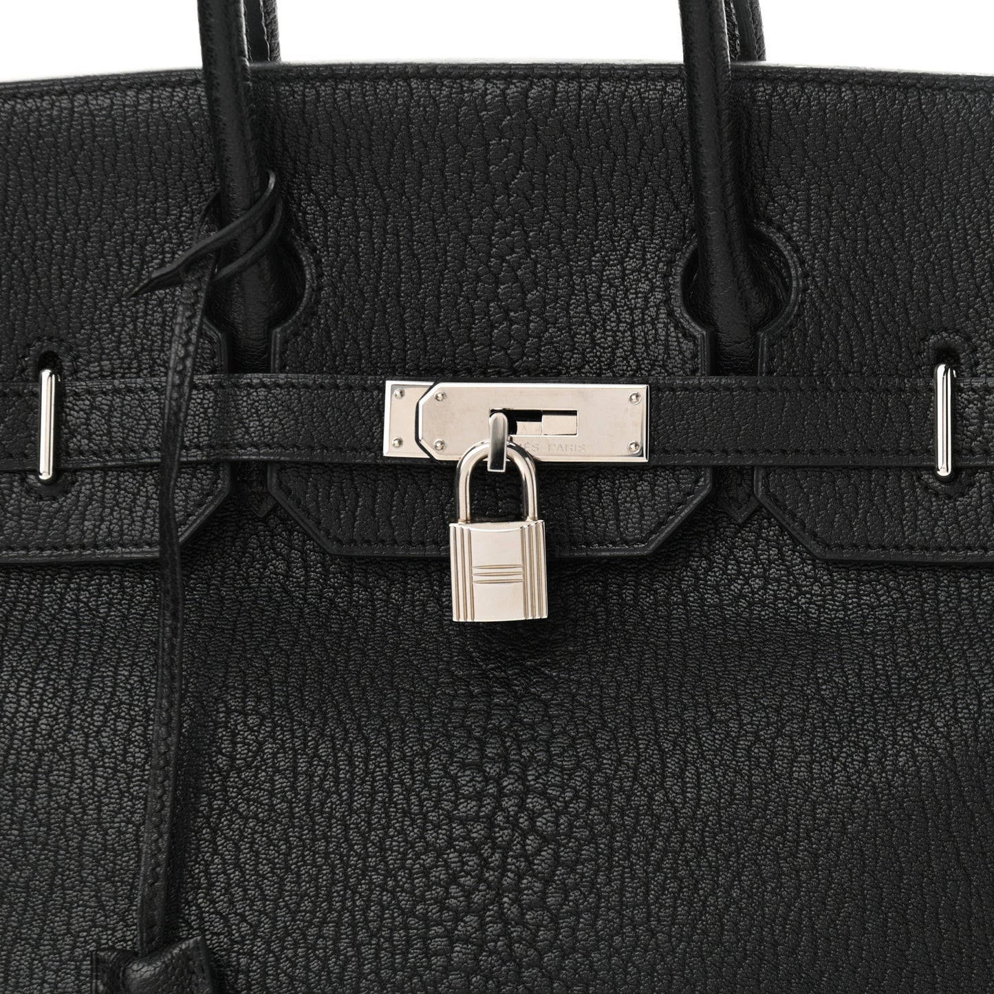 Chevre de Coromandel HAC Birkin 32 Black