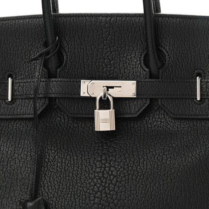 Hermes Chevre de Coromandel HAC Birkin 32 Black 7 of 12