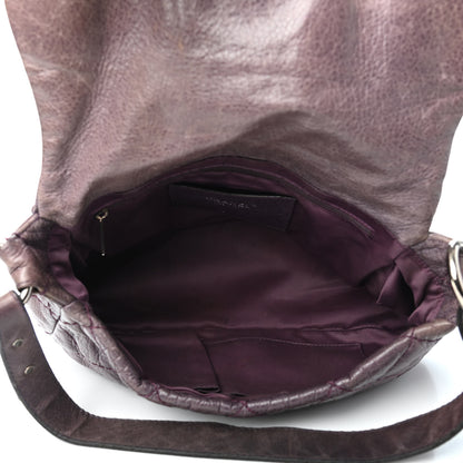 Chanel Glazed Calfskin Stitched On The Road Flap Purple 4 of 10