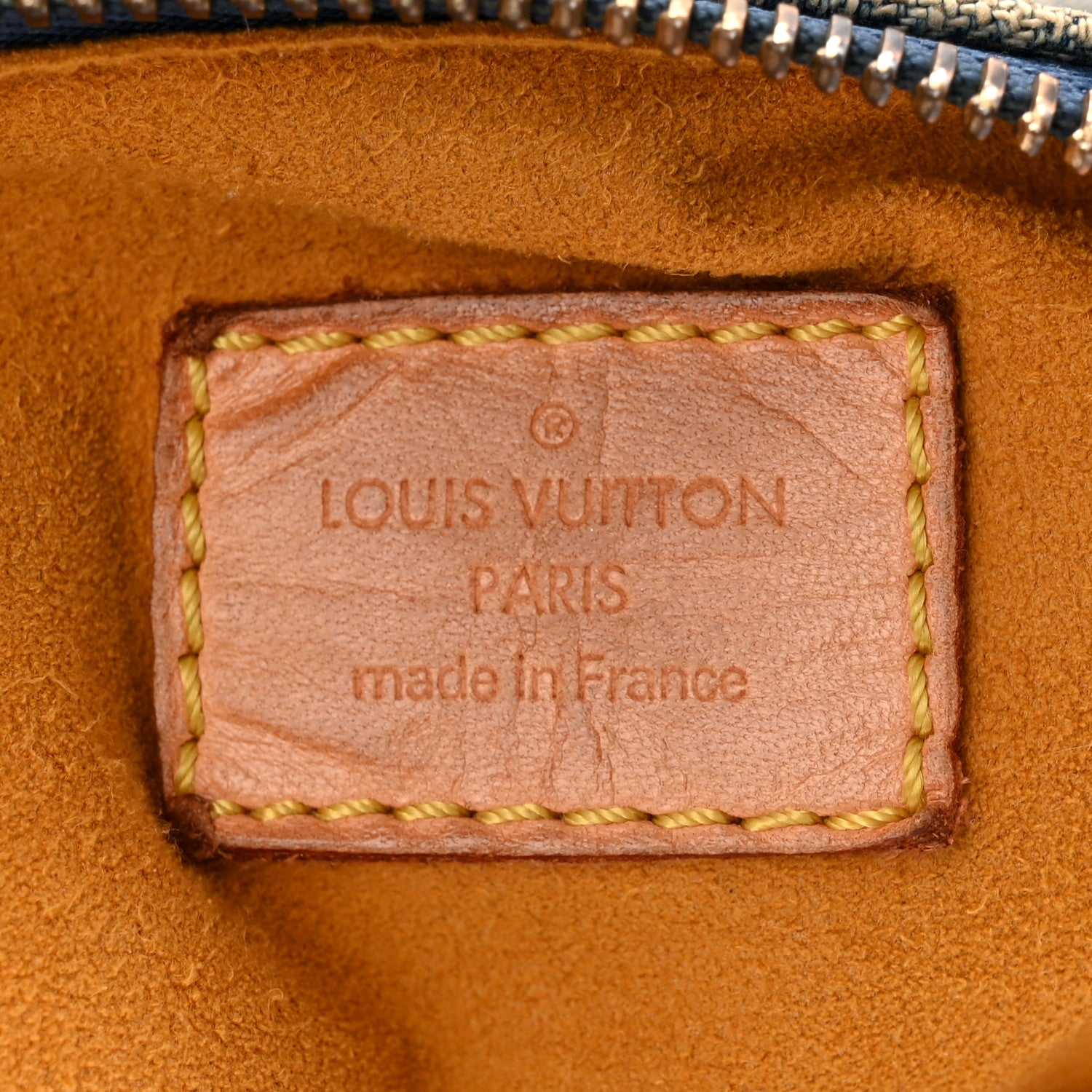 Louis Vuitton Monogram Denim Baggy PM Blue 6 of 11