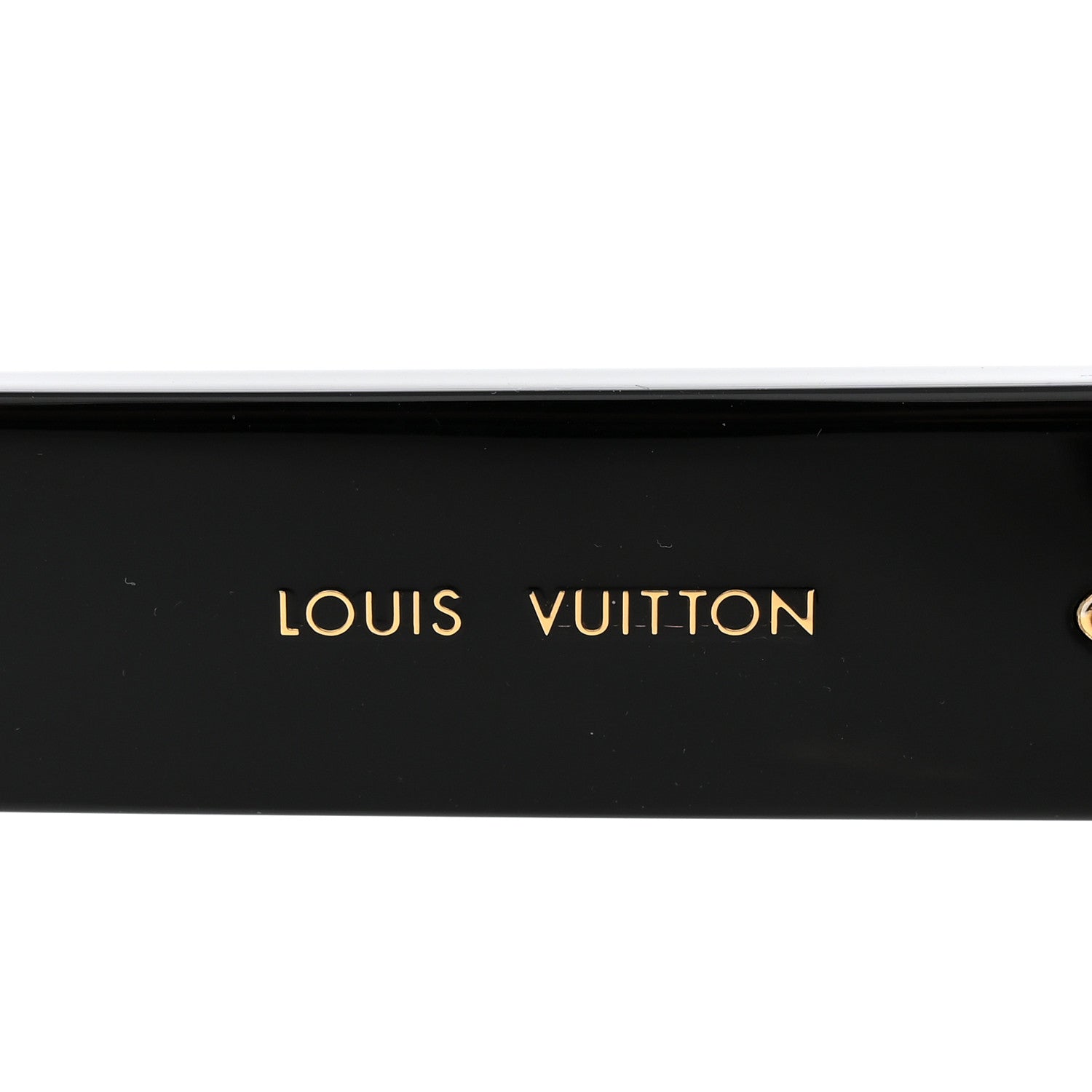 Louis Vuitton Acetate LV Moon Square Sunglasses Z1664E Black 5 of 9