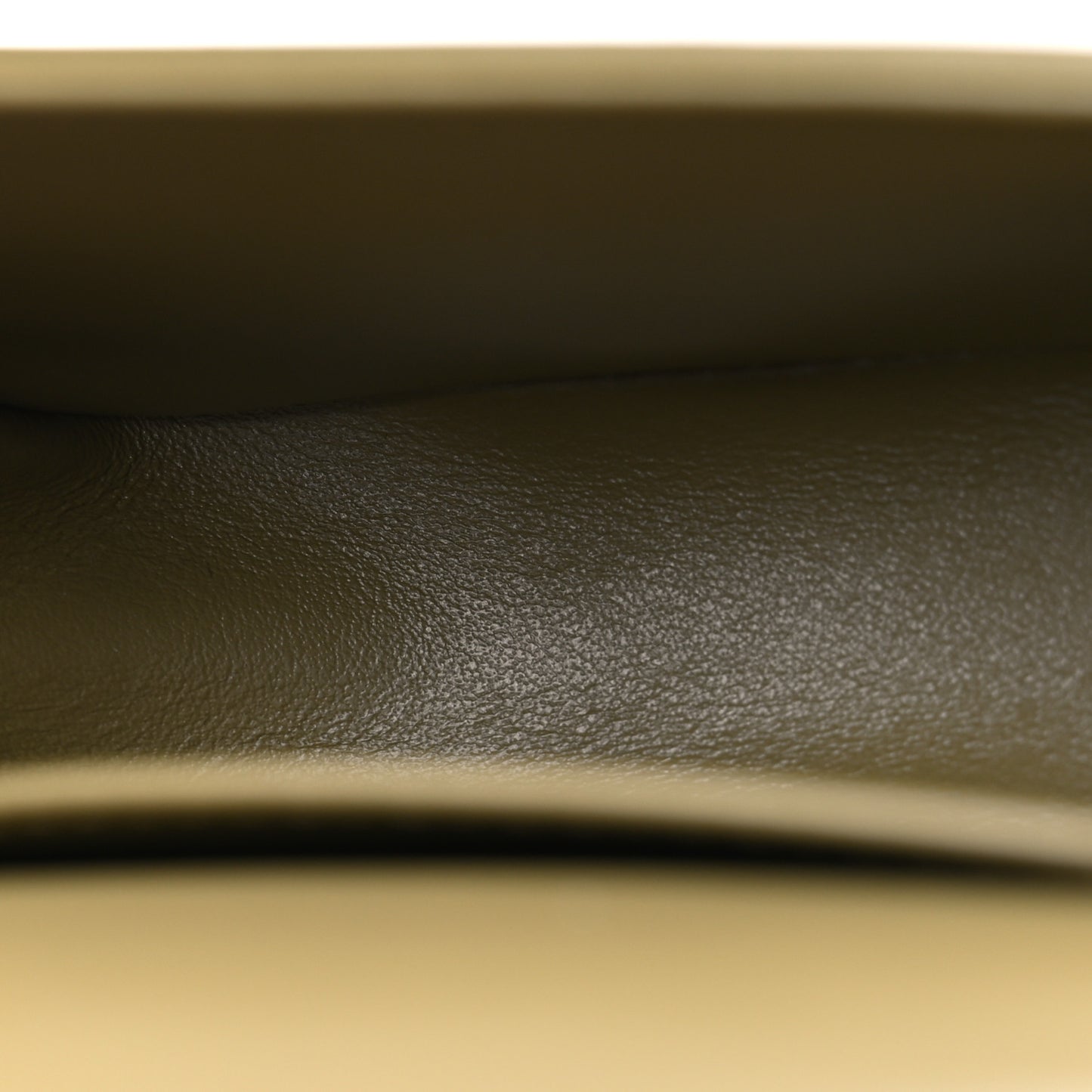 Shiny Calfskin Mini Triomphe Olive