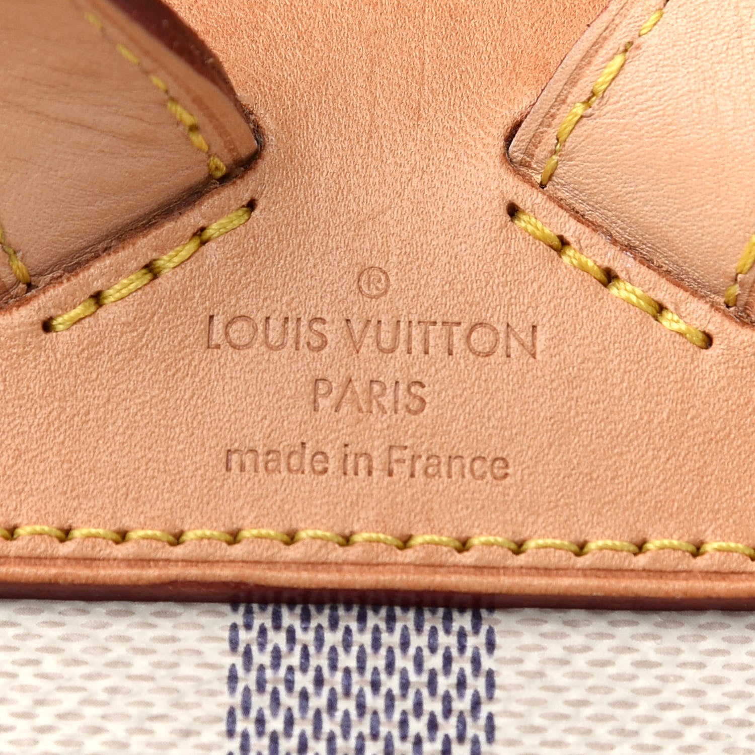 Louis Vuitton Damier Azur Sperone Backpack 6 of 9
