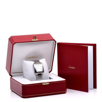 Cartier Stainless Steel Tank Anglaise Automatic Watch 6 of 6