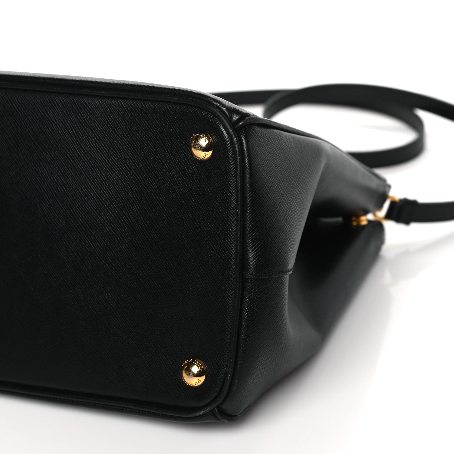 Prada Saffiano Medium Galleria Double Zip Tote Black 10 of 13