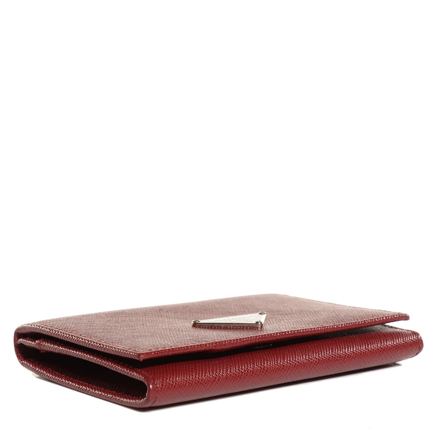 Prada Saffiano Card Holder Barolo 4 of 10