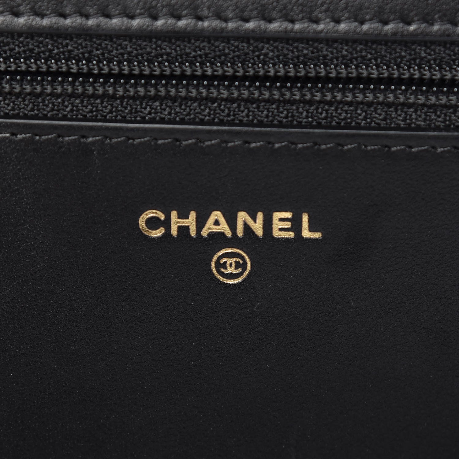Chanel Caviar Quilted Boy Wallet On Chain WOC Black 8 of 12