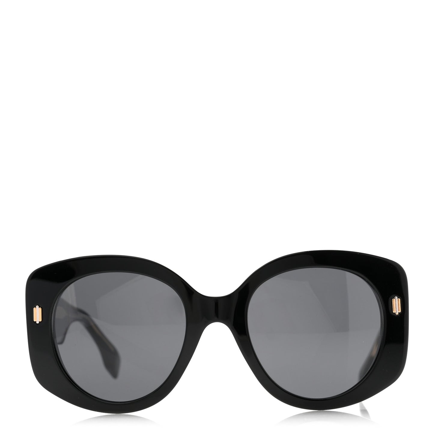 Acetate Fendi Roma Sunglasses FE40137I Black