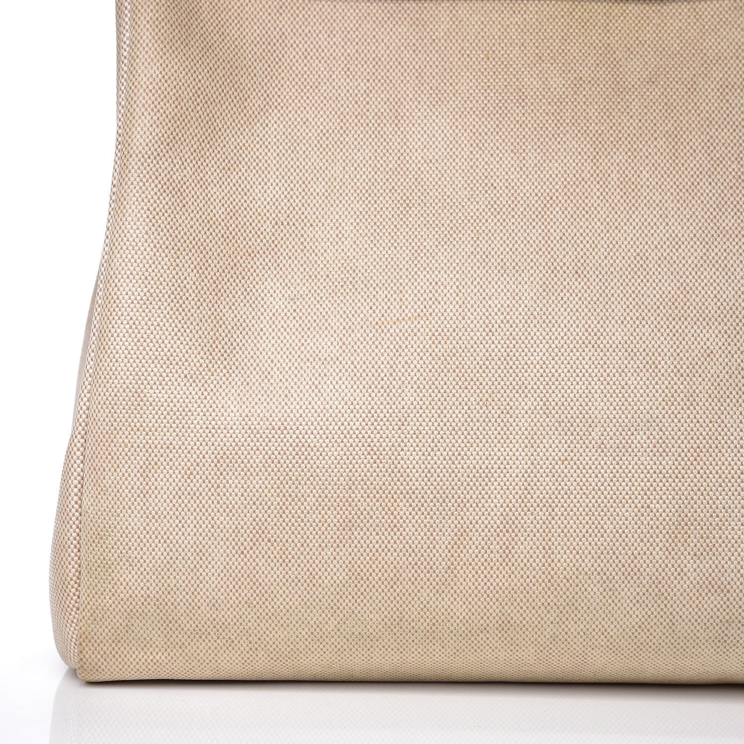 Hermes Toile Vache Calfskin Herbag 40 GM Natural 14 of 29