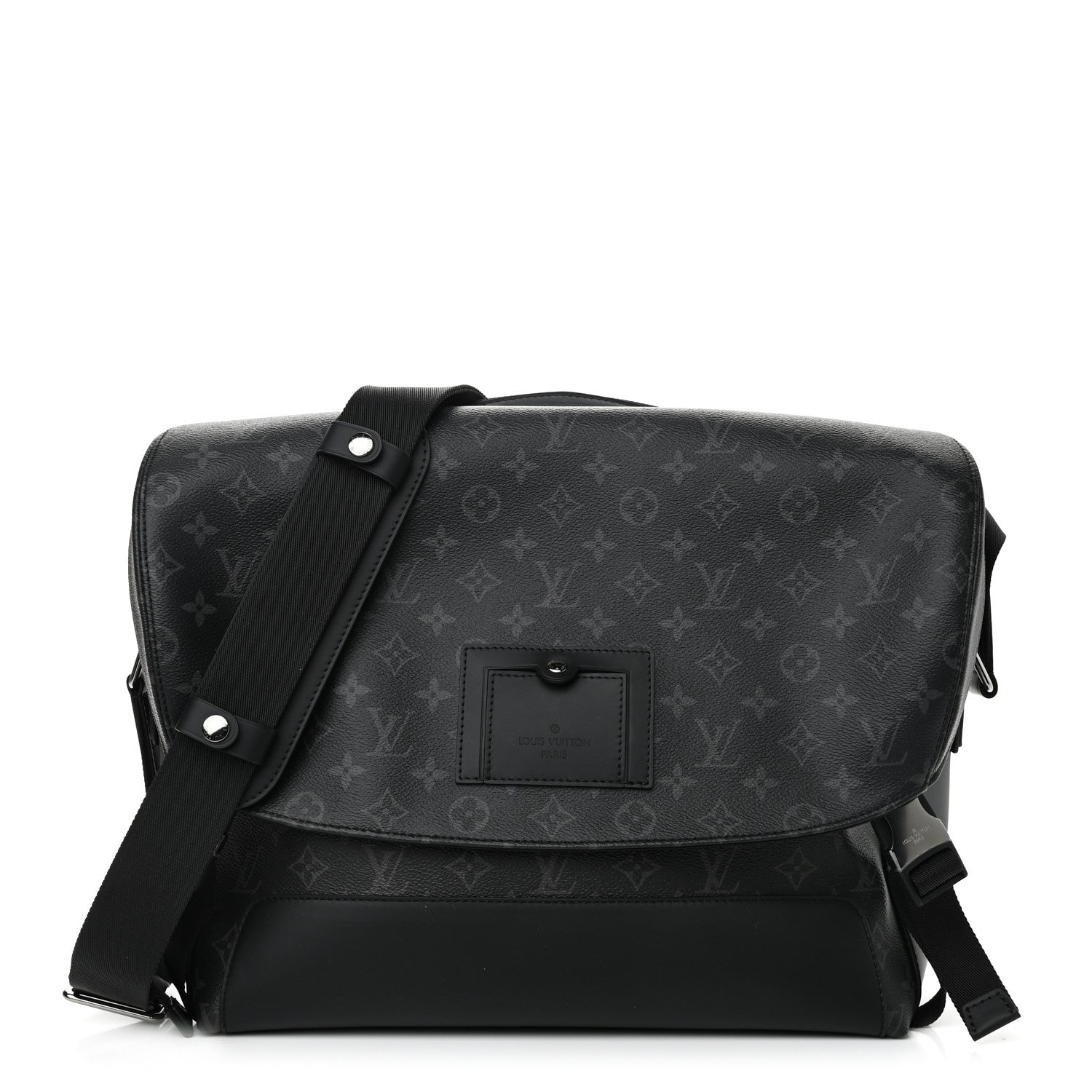 Louis Vuitton Monogram Eclipse Voyager Messenger MM 1 of 10