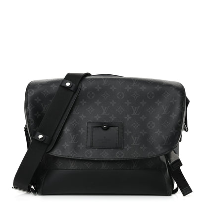 Louis Vuitton Monogram Eclipse Voyager Messenger MM 1 of 10
