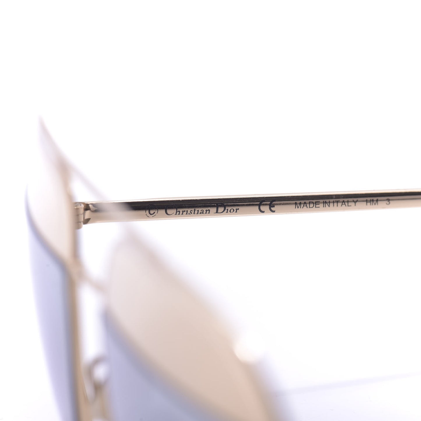 Split 1 Aviator Sunglasses Gold