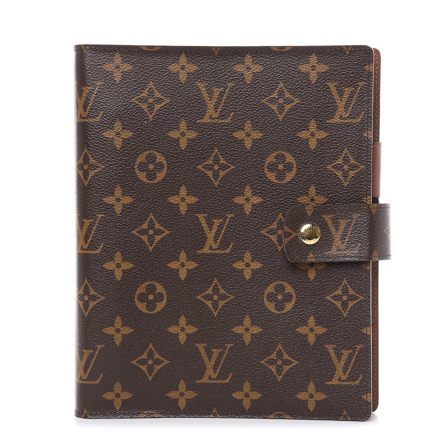 Monogram Large Ring Agenda Cover