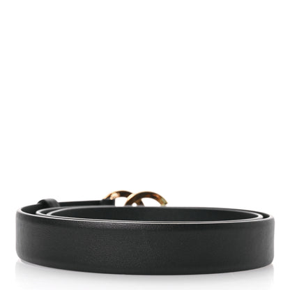 Chanel Calfskin Paris Button CC Belt 80 32 Black 2 of 7