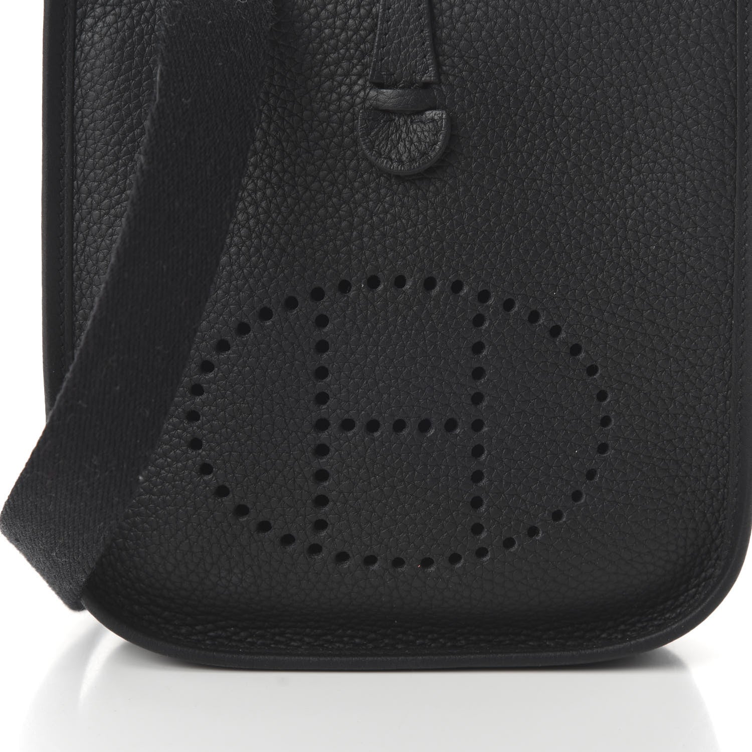 Hermes Taurillon Clemence Evelyne TPM Black 9 of 10