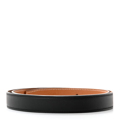 Hermes Swift Epsom 24mm Belt Strap 90 36 Black Gold 2 of 7