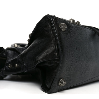 Balenciaga Agneau Arena Neo Cagole City Handbag Black 9 of 10