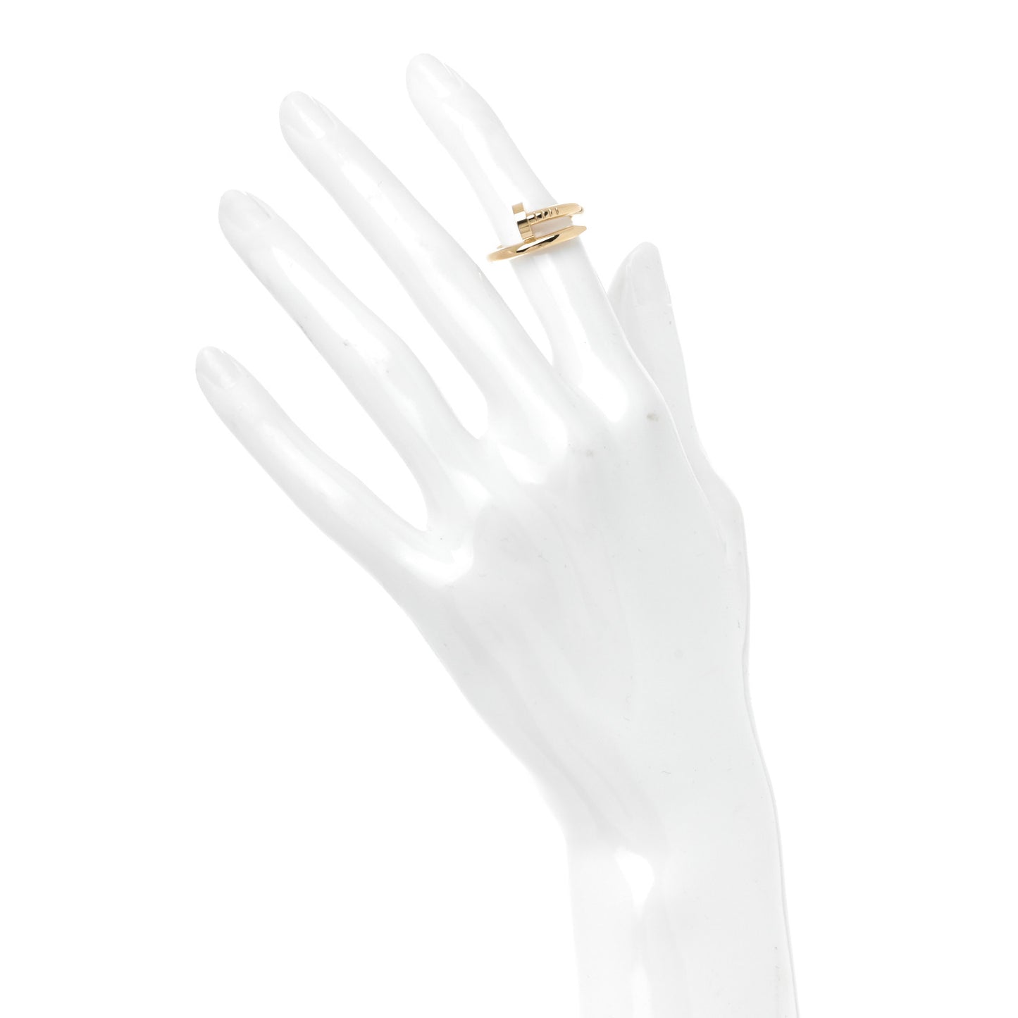 18K Yellow Gold Juste Un Clou Ring 50 5.25