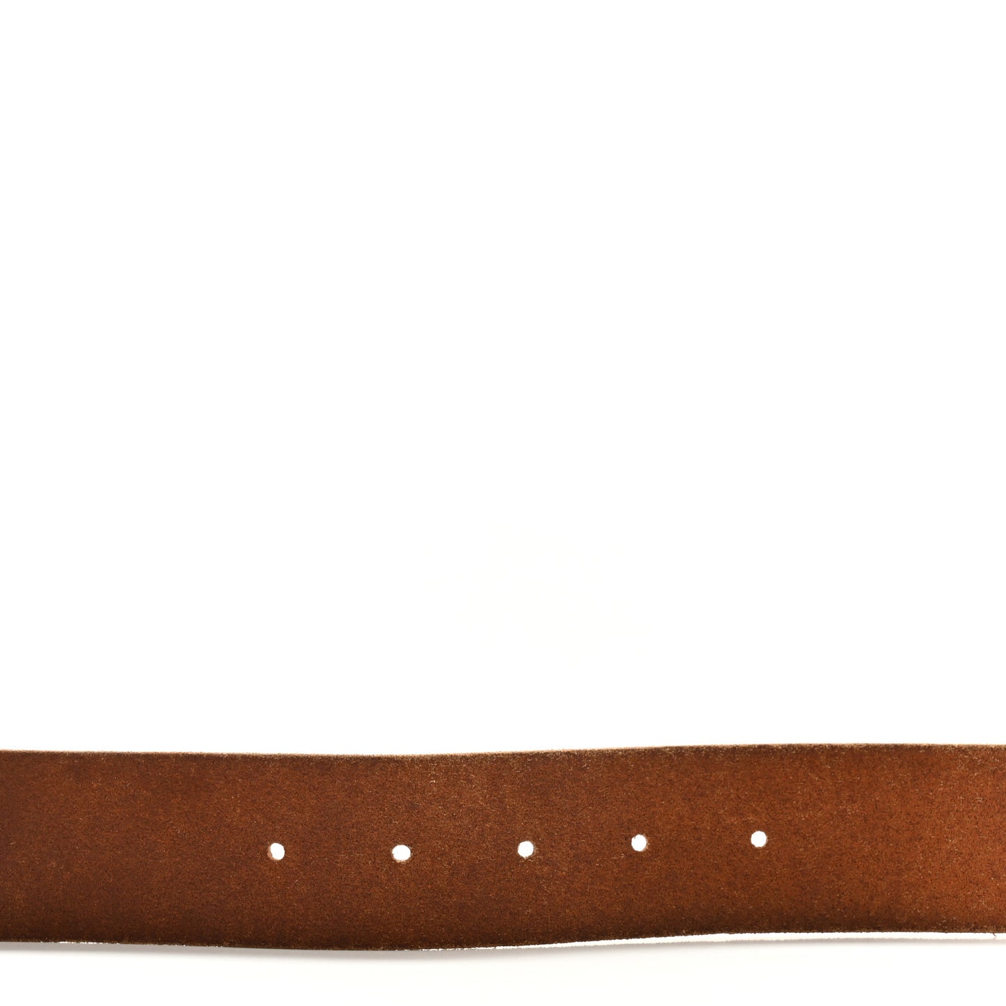 Calfskin Brass Feline Buckle Belt 90 36 90 36 Toscano