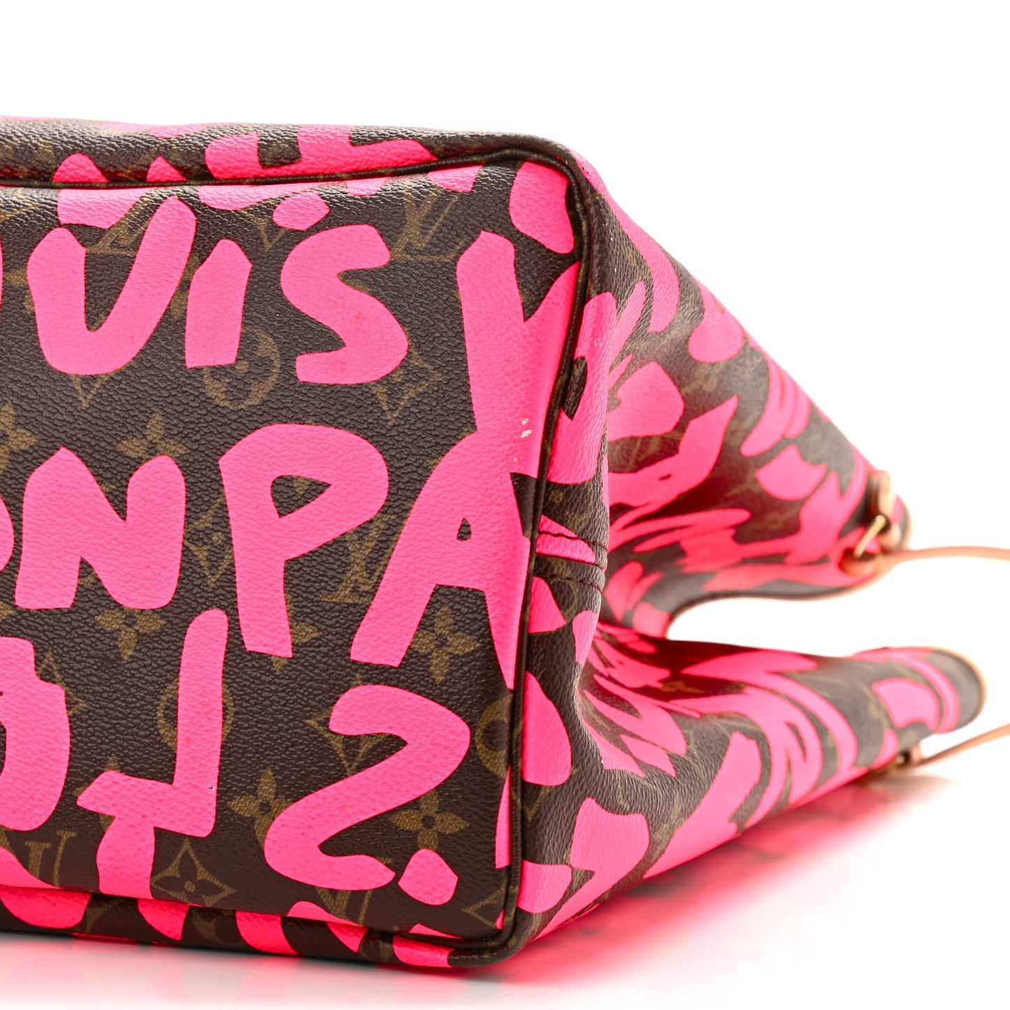 Monogram Graffiti Neverfull GM Fuchsia