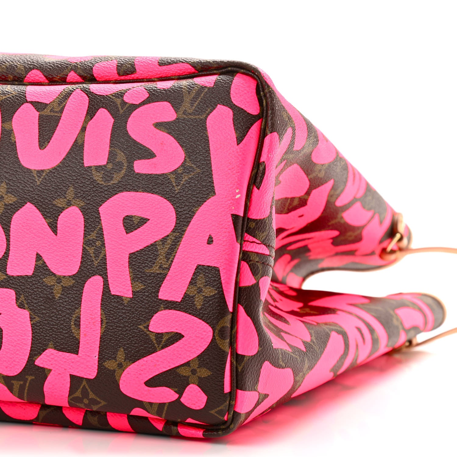 Louis Vuitton Monogram Graffiti Neverfull GM Fuchsia 10 of 20