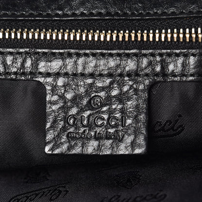 Gucci Calfskin Studded Medium Irina Tote Black 6 of 9