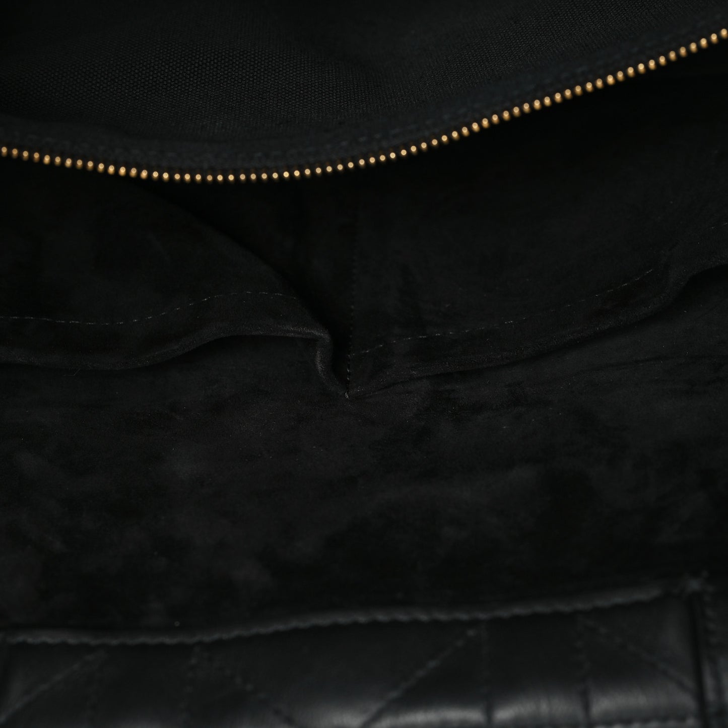 Calfskin Macro Cannage Medium Book Tote Black