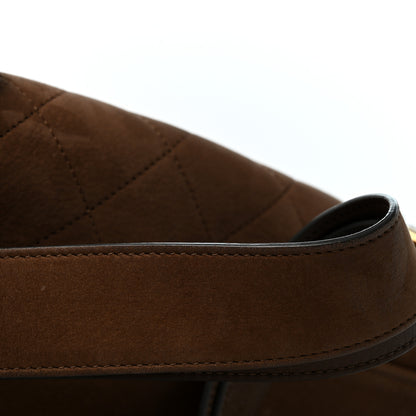 Chanel Suede Calfskin Stitched Small Paris in Rome Messenger Brown 12 of 12