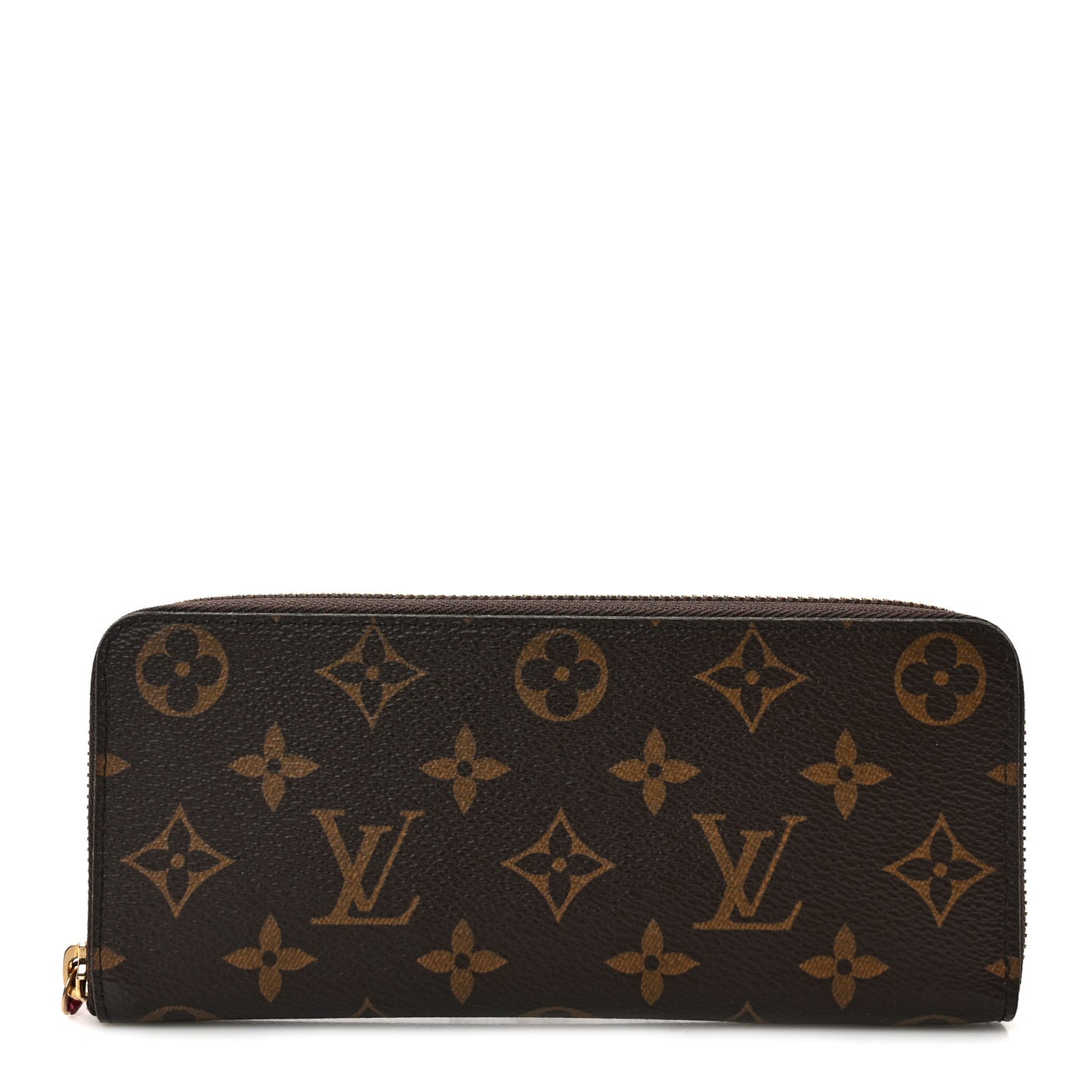Monogram Clemence Wallet Fuchsia