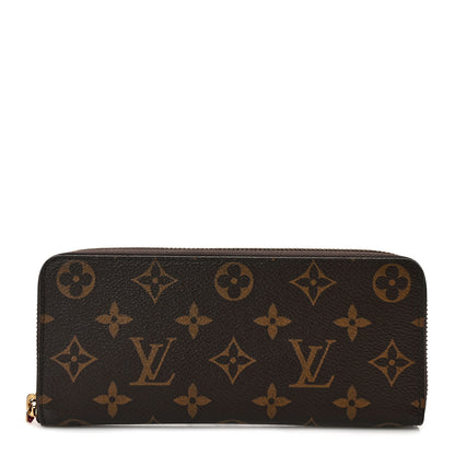 Louis Vuitton Monogram Clemence Wallet Fuchsia 1 of 9
