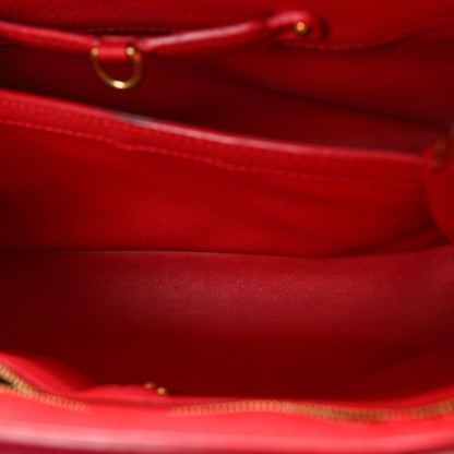 Louis Vuitton Taurillon Multicolor Capucines PM Rouge Carmine 6 of 13