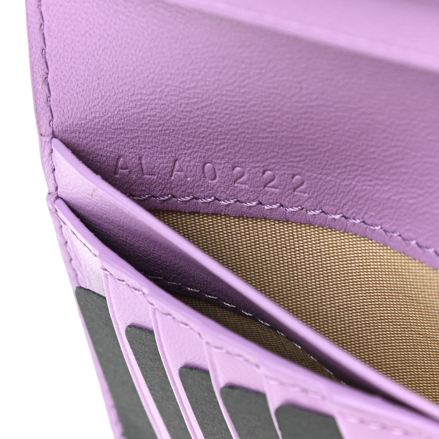Smooth Box Ombre Calfskin 4G Wallet Lilac