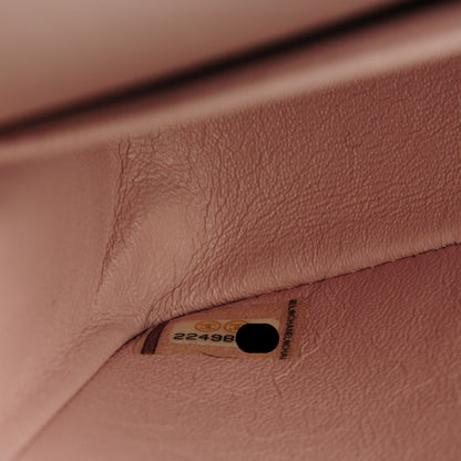 Chanel Lambskin Quilted Medium Double Flap Light Pink 7 of 8