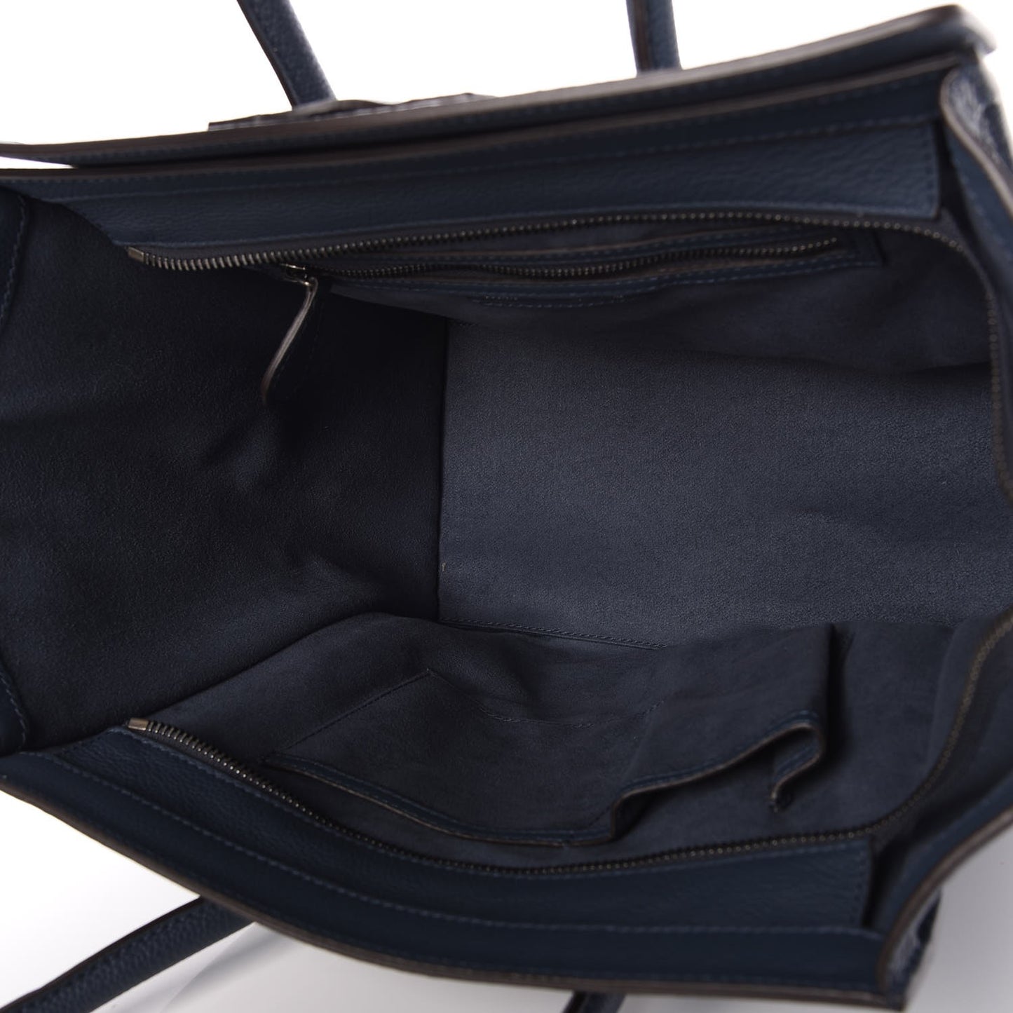 Drummed Calfskin Mini Luggage Orage