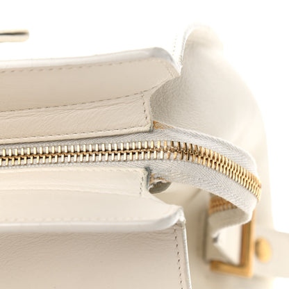 Saint Laurent Sheepskin Large Classic Y Cabas White 13 of 15