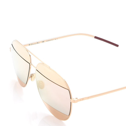 Christian Dior Split 1 Aviator Sunglasses Rose Gold 5 of 8