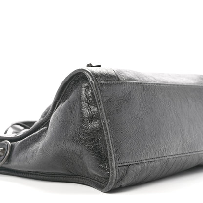 Balenciaga Arena Lambskin Classic Hardware Medium Le City Black 9 of 13
