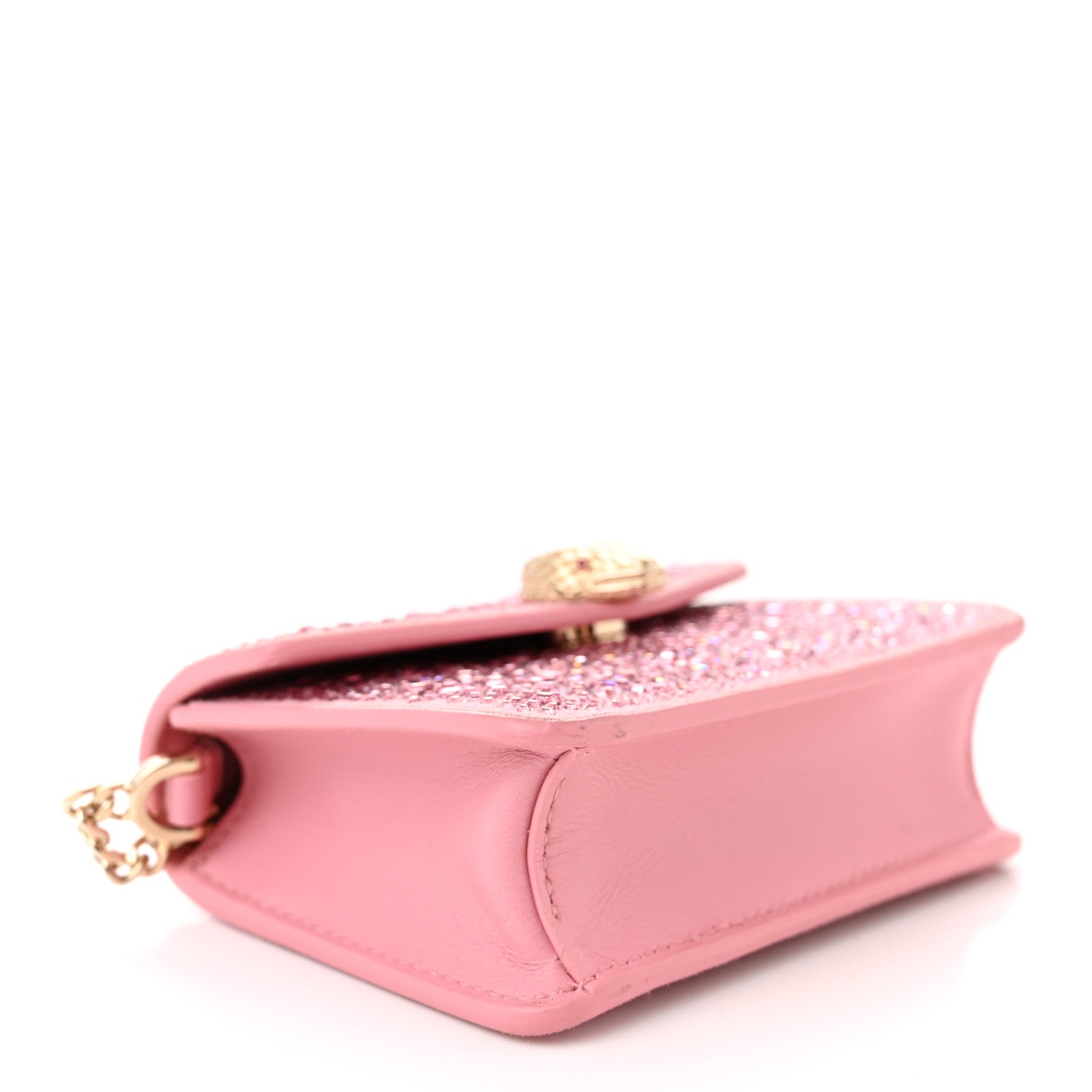 Bulgari Crystal Serpenti Forever Crossbody Pink 4 of 9