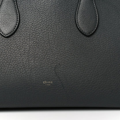 Celine Grained Calfskin Small Tie Knot Tote Anthracite 15 of 15