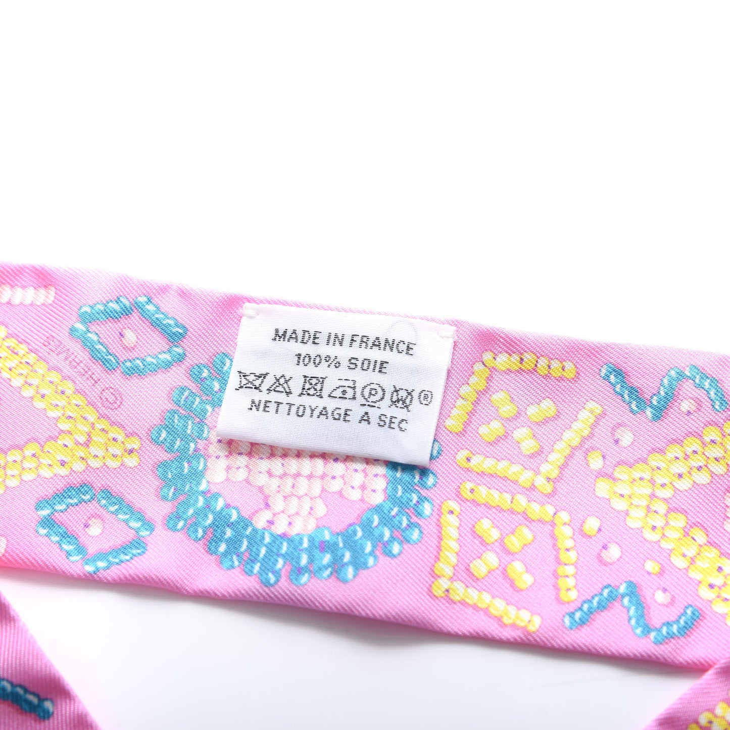 Silk Kelly En Perles Twilly Rose Bonbon Canard