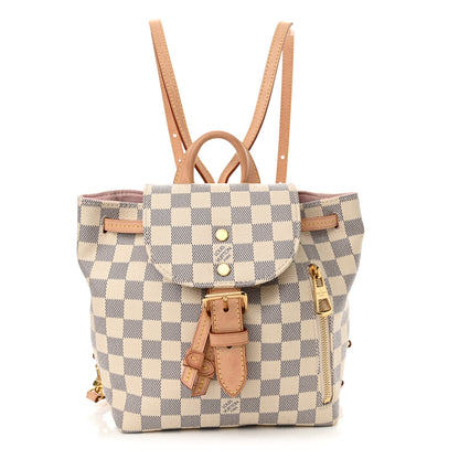 Louis Vuitton Damier Azur Sperone BB Backpack 1 of 12