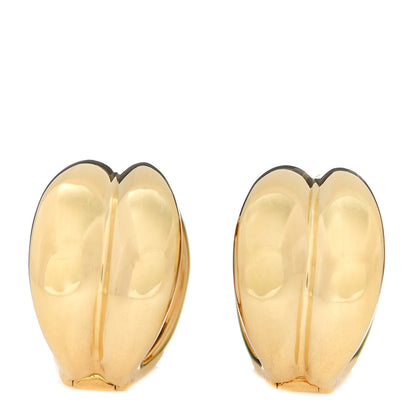 Tiffany 18K Yellow Gold Daniella Huggie Clip-On Earrings 1 of 4