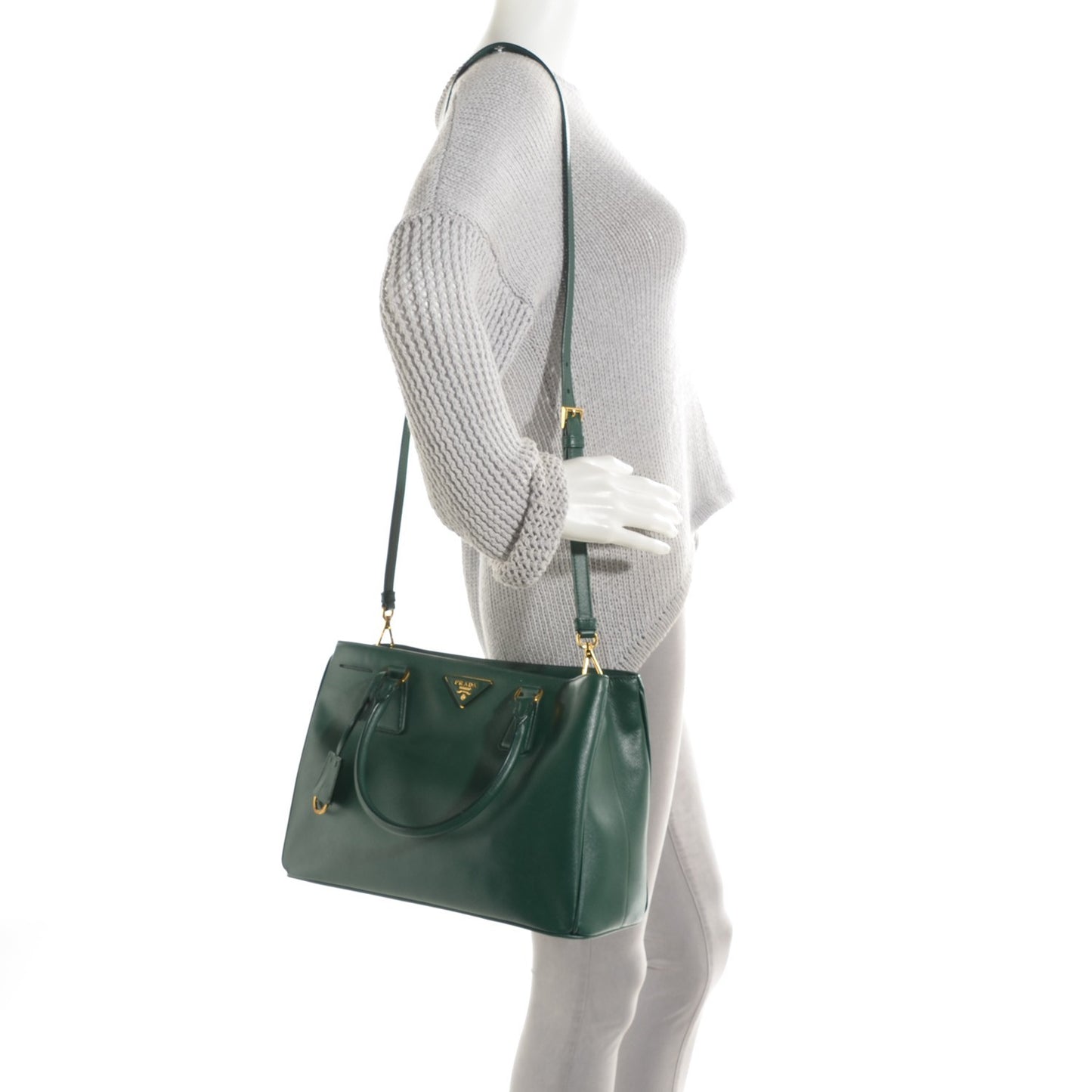 Saffiano Lux Medium Tote Biliardo