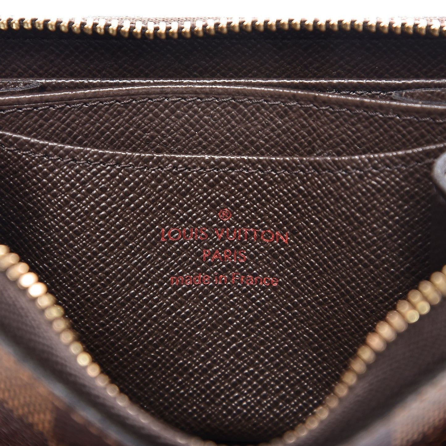 Damier Ebene Zippy Coin Purse