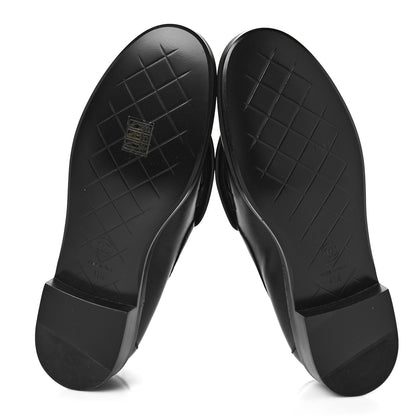 Chanel Lambskin Quilted CC Turnlock Loafers 41.5 Black 6 of 9