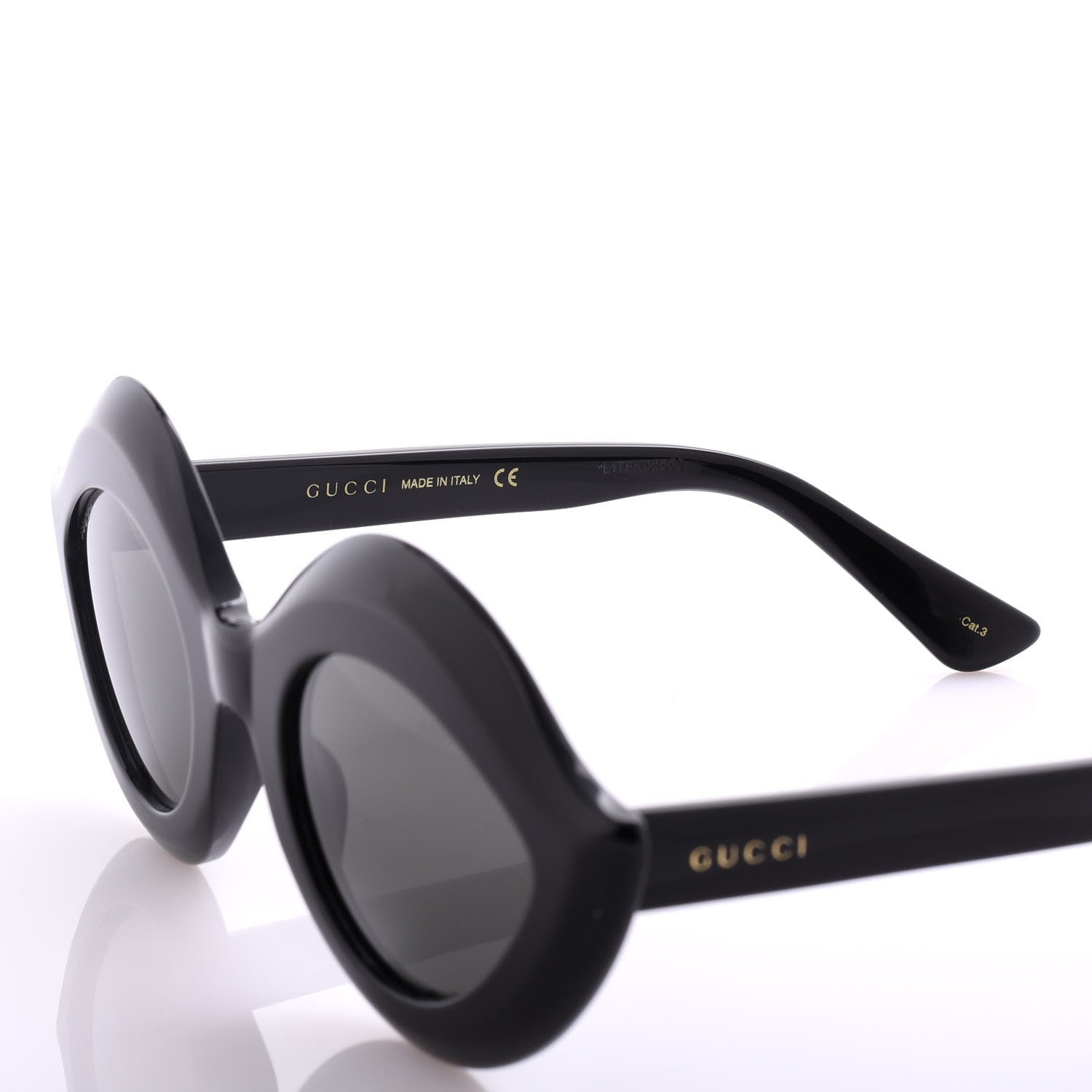 Gucci Cat Eye Sunglasses Black 5 of 6